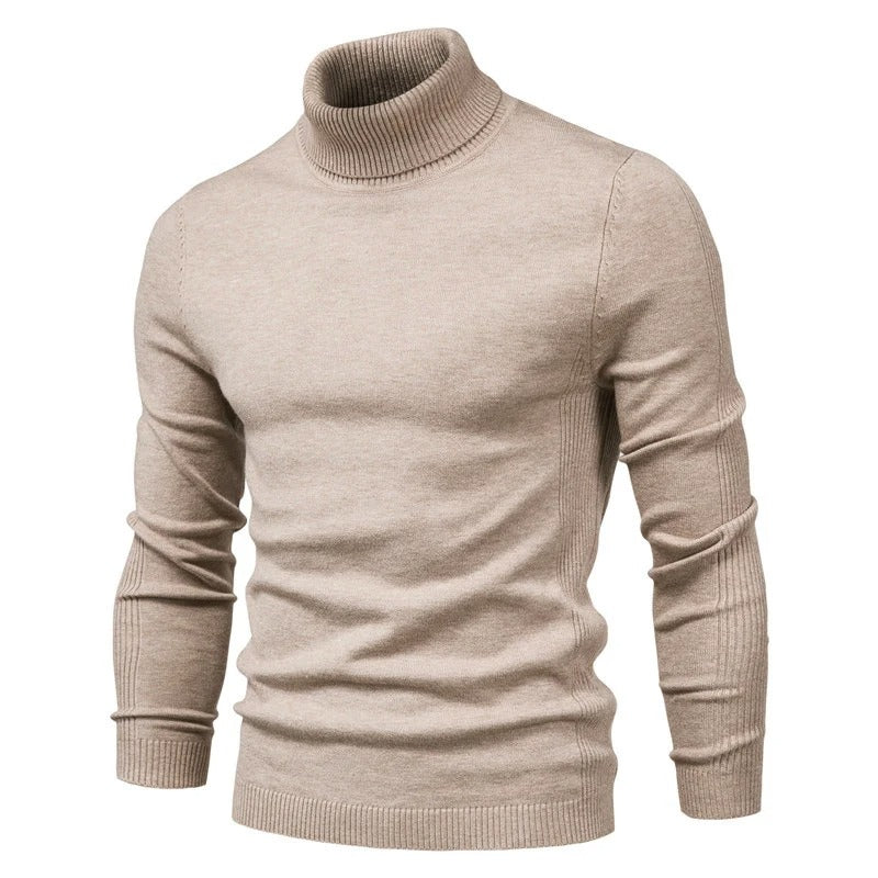 Men's Slim Turtleneck Sweater