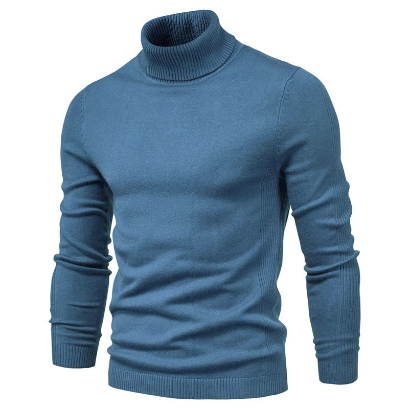 Men's Slim Turtleneck Sweater