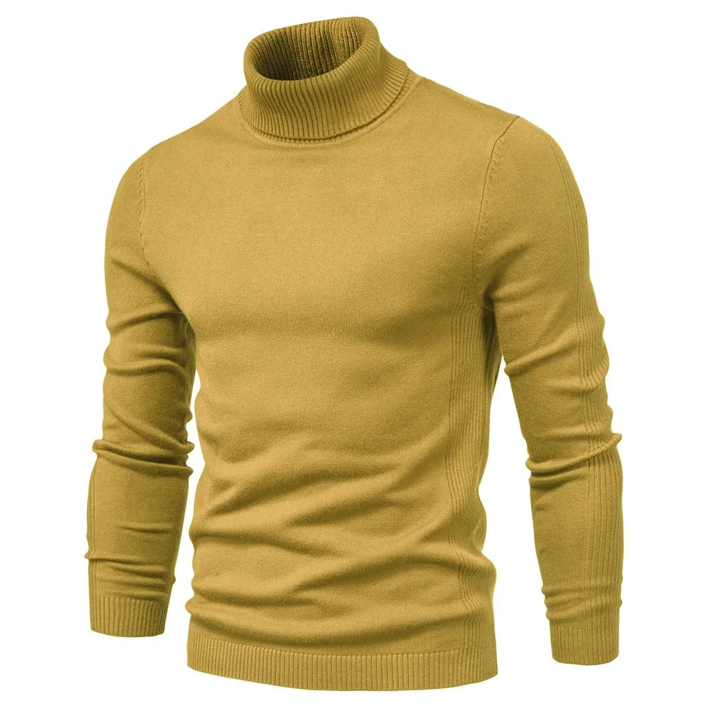 Men's Slim Turtleneck Sweater