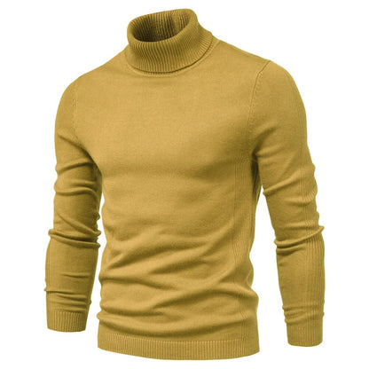 Men's Slim Turtleneck Sweater