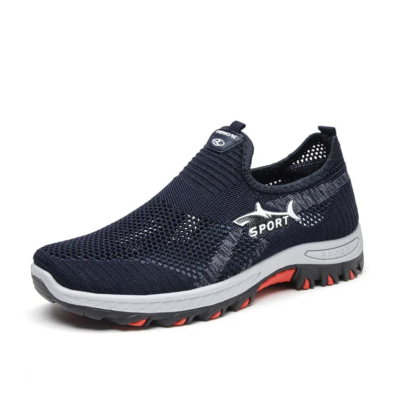 Men's Sneakers Breathable Mesh Casual Hiking Shoes