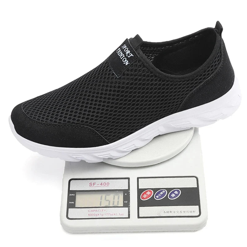 Men's Sneakers Casual Breathable Slip-On Lightweight Rubber