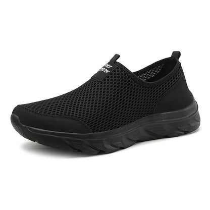 Men's Sneakers Casual Breathable Slip-On Lightweight Rubber