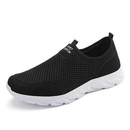 Men's Sneakers Casual Breathable Slip-On Lightweight Rubber