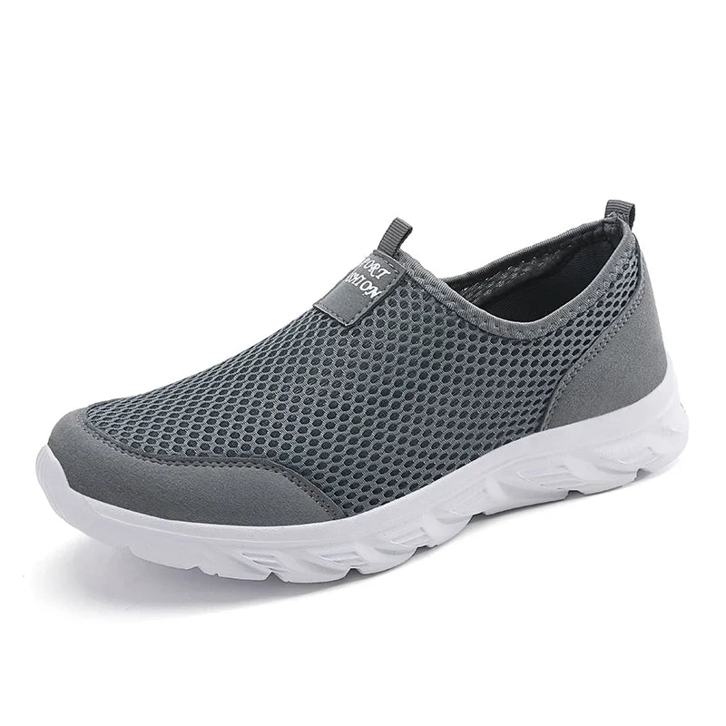 Men's Sneakers Casual Breathable Slip-On Lightweight Rubber