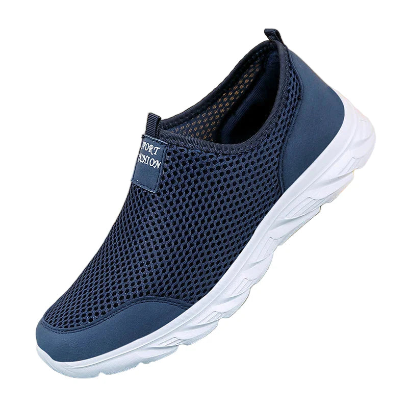 Men's Sneakers Casual Breathable Slip-On Lightweight Rubber