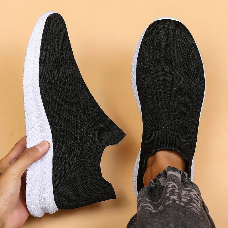 Men's Sock Shoes Flexible Breathable Textile