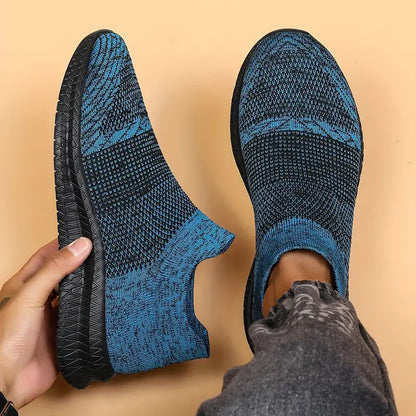 Men's Sock Shoes Flexible Breathable Textile