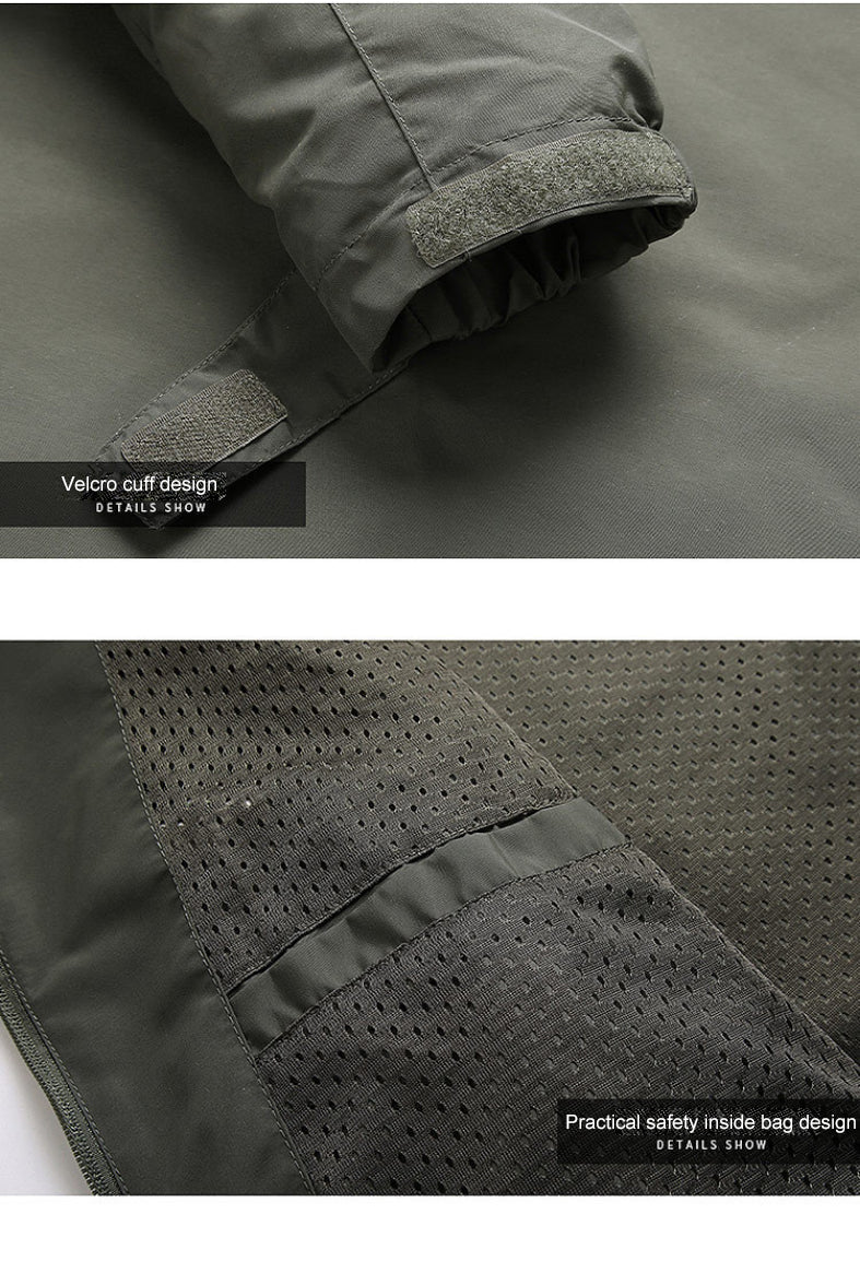 Men's Softshell Jacket Functional Design