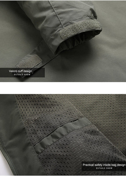 Men's Softshell Jacket Functional Design
