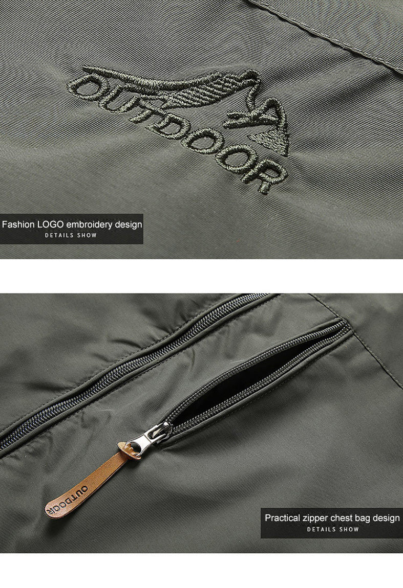 Men's Softshell Jacket Functional Design