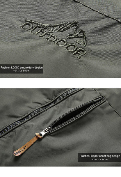 Men's Softshell Jacket Functional Design