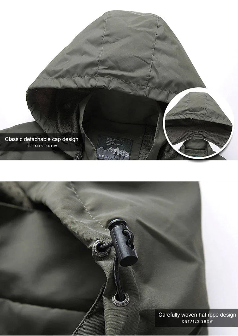 Men's Softshell Jacket Functional Design