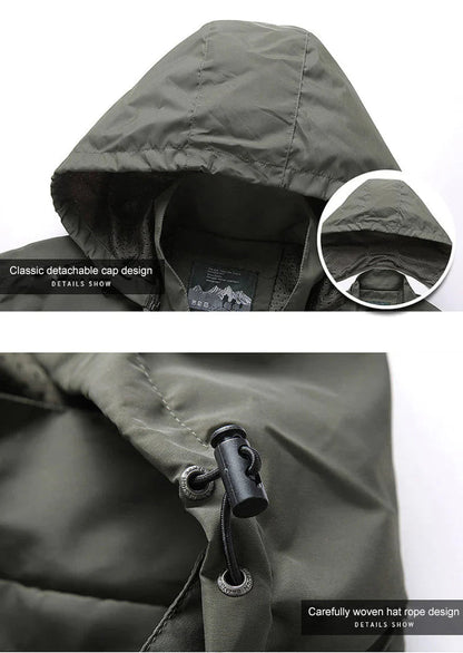 Men's Softshell Jacket Functional Design