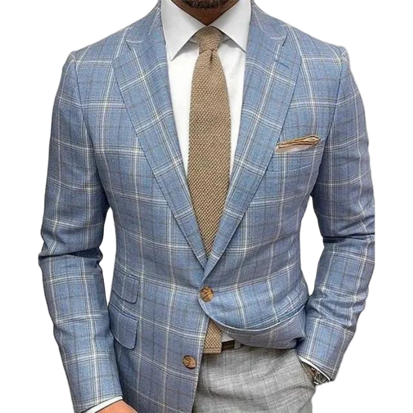 Men's Sports Jacket Reversible Striped