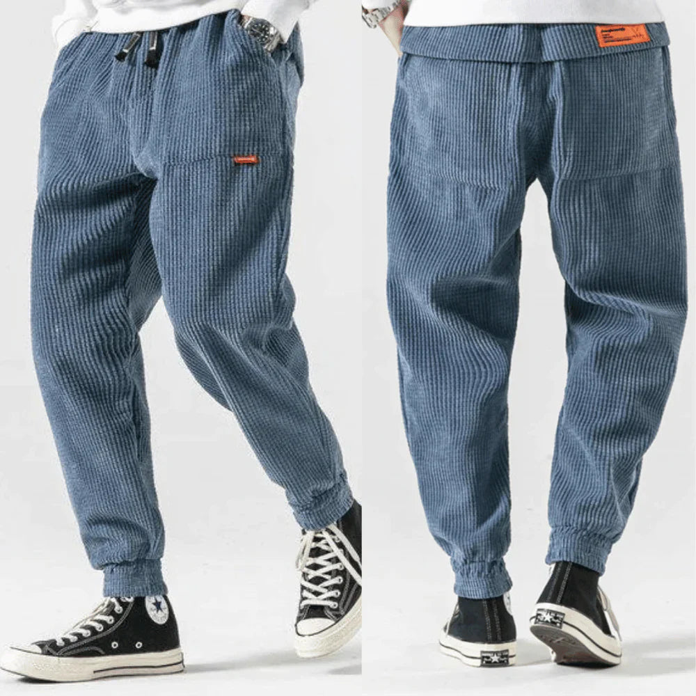 Men's String Trousers Stylish Cord Material for Casual and Formal Occasions