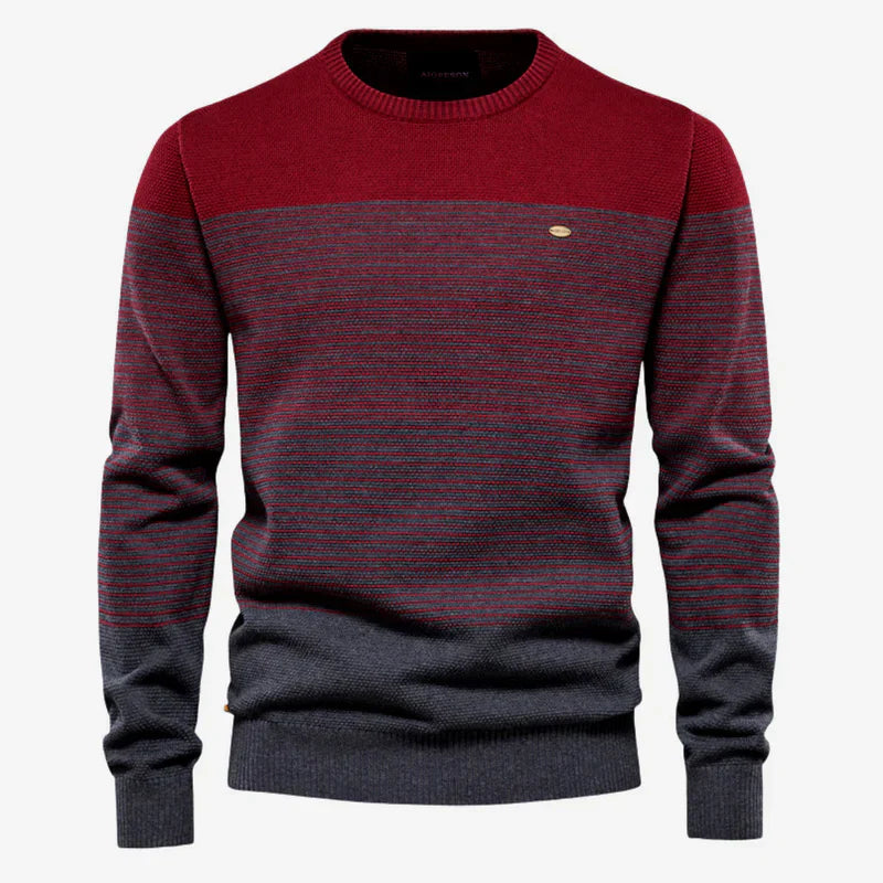 Men's Striped Casual Style Sweater
