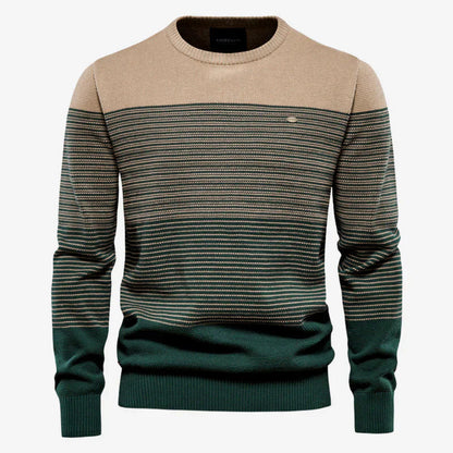 Men's Striped Casual Style Sweater