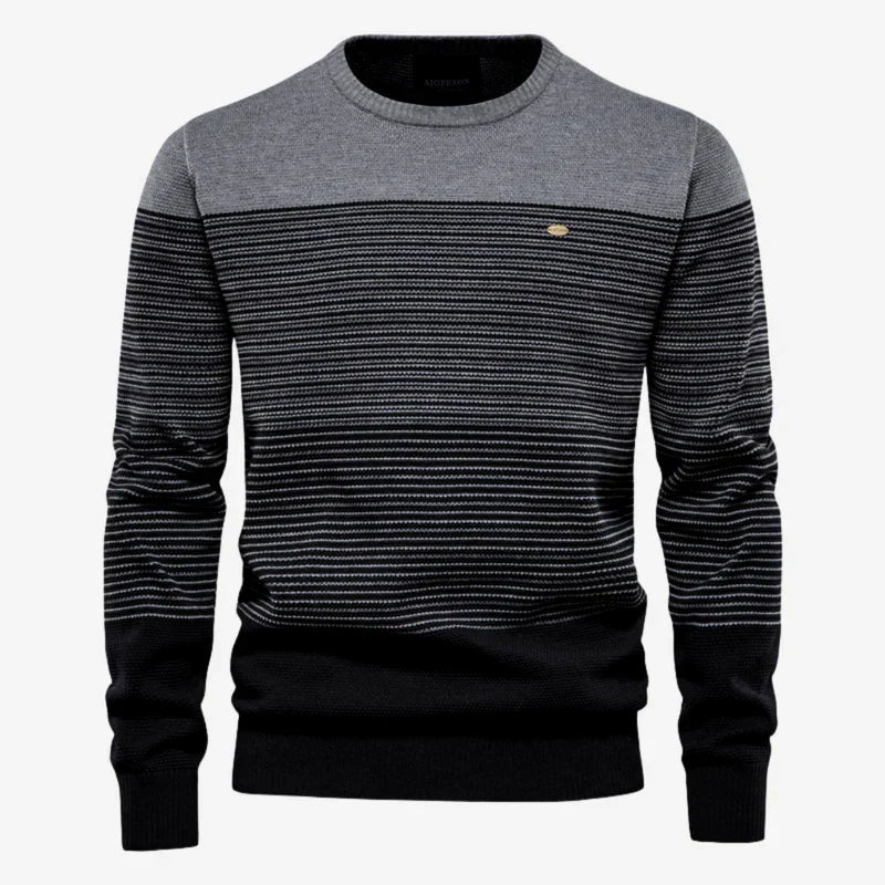 Men's Striped Casual Style Sweater