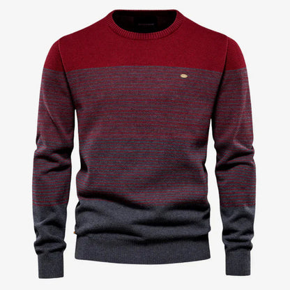 Men's Striped Casual Style Sweater