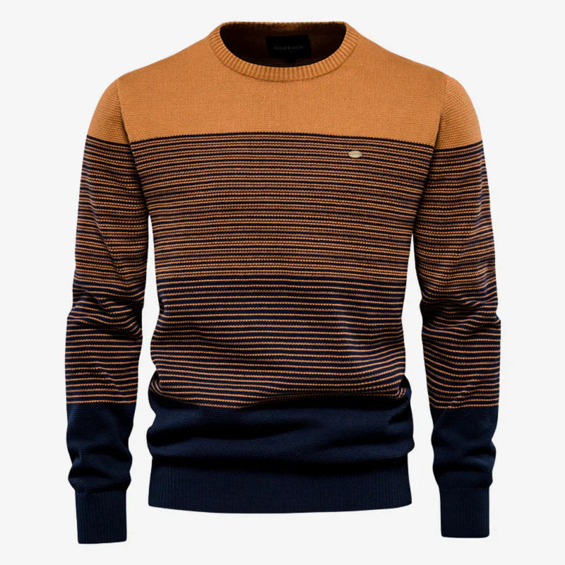 Men's Striped Casual Style Sweater
