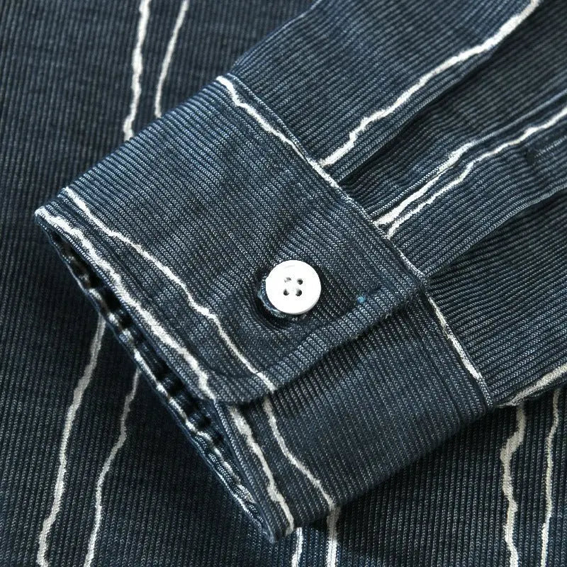 Men's Striped Shirt Modern for Formal and Casual Occasions