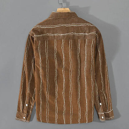 Men's Striped Shirt Modern for Formal and Casual Occasions