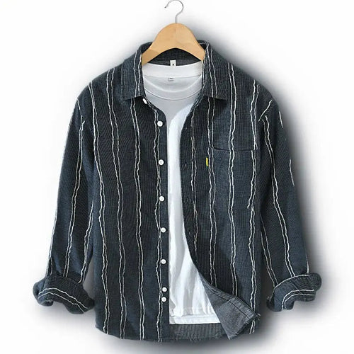 Men's Striped Shirt Modern for Formal and Casual Occasions