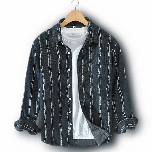 Men's Striped Shirt Modern for Formal and Casual Occasions