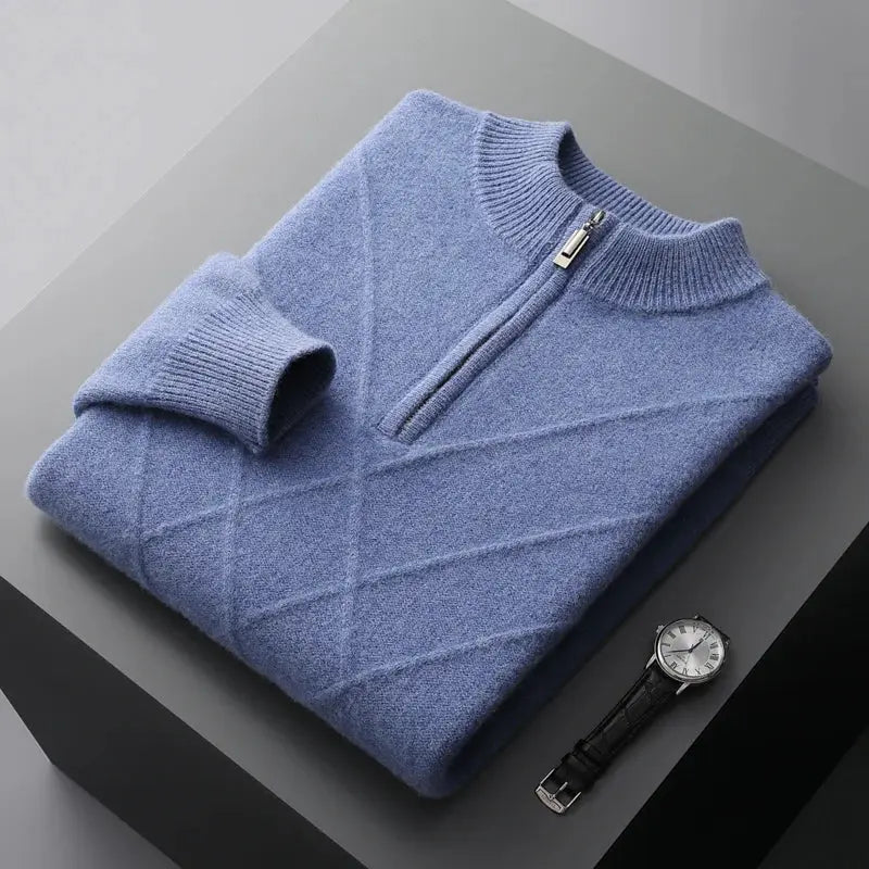Men's Structured Casual Sweater