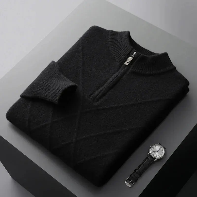Men's Structured Casual Sweater