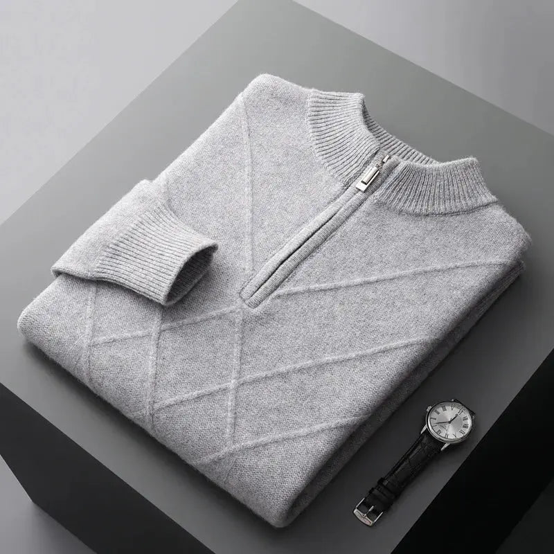 Men's Structured Casual Sweater