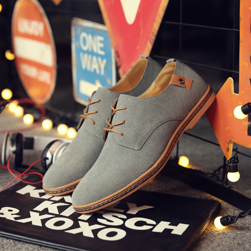Men's Suede Shoes Elegant Style For Formal And Casual Occasions