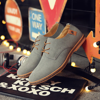 Men's Suede Shoes Elegant Style For Formal And Casual Occasions