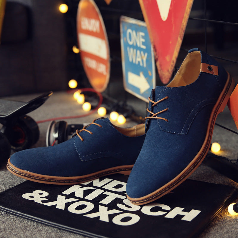 Men's Suede Shoes Elegant Style For Formal And Casual Occasions