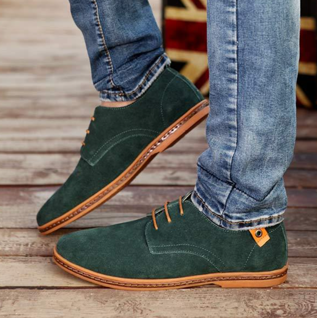 Men's Suede Shoes Elegant Style For Formal And Casual Occasions