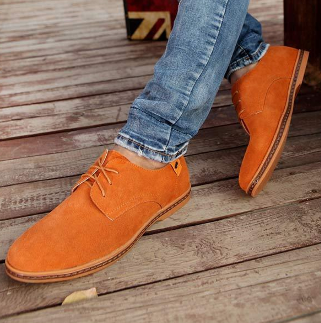 Men's Suede Shoes Elegant Style For Formal And Casual Occasions