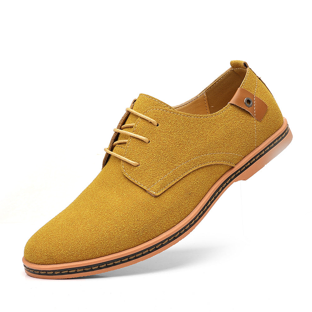 Men's Suede Shoes Elegant Style For Formal And Casual Occasions