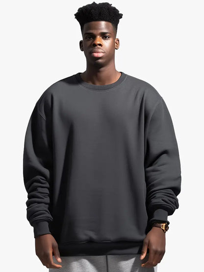 Men's Sweater Circle Design Cotton Blend for Casual and Semi-Formal Occasions