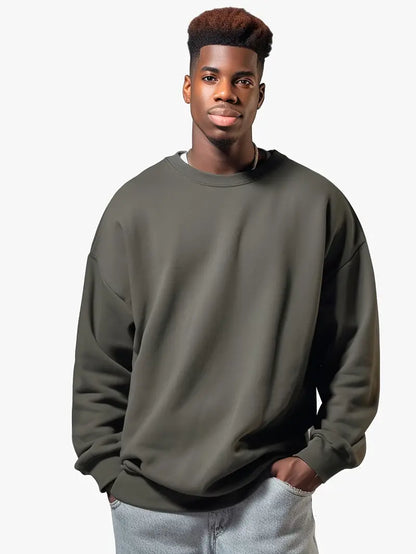 Men's Sweater Circle Design Cotton Blend for Casual and Semi-Formal Occasions
