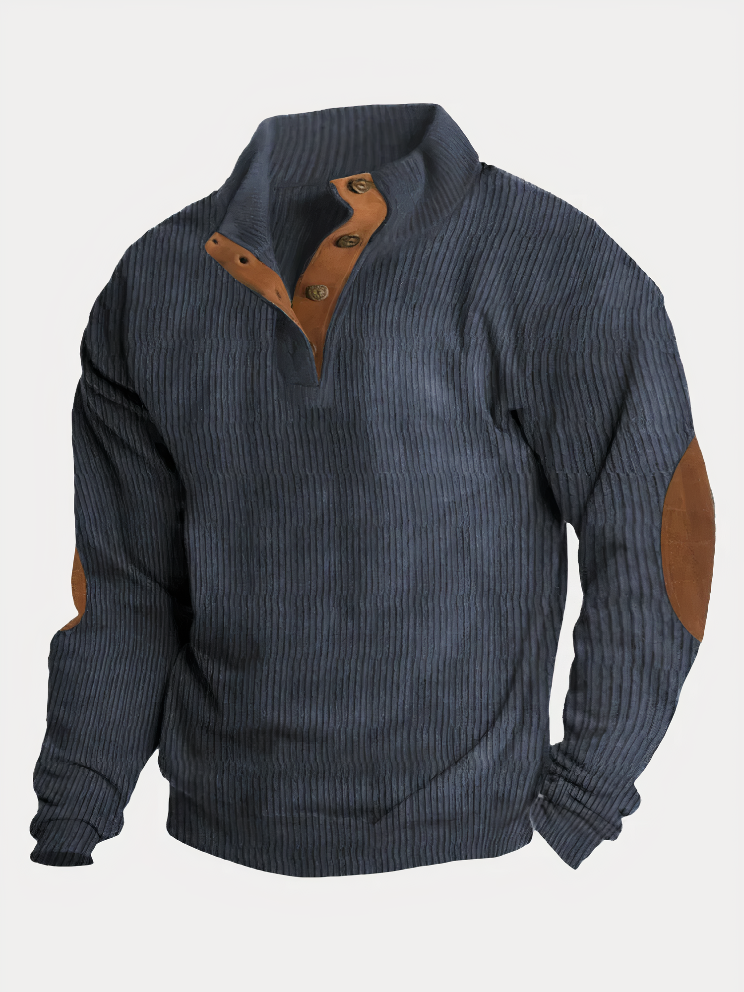 Men's Sweater Colour Contrast Modern Soft Breathable Material