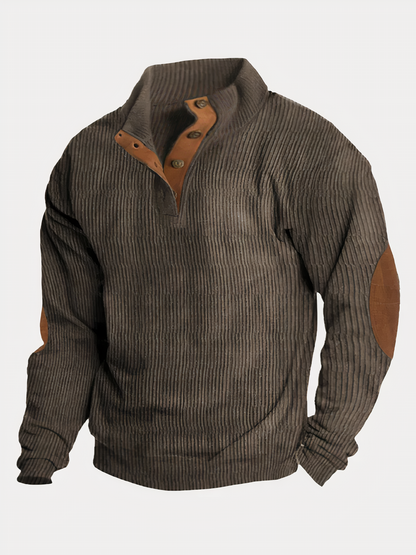 Men's Sweater Colour Contrast Modern Soft Breathable Material