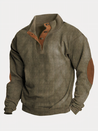 Men's Sweater Colour Contrast Modern Soft Breathable Material