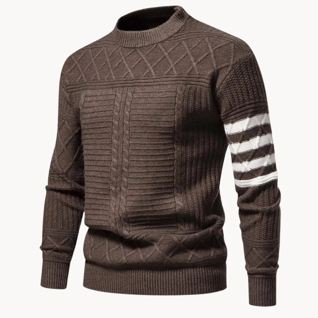 Men's Sweater Crewneck Casual Style