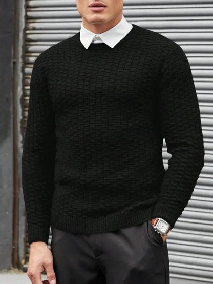 Men's Sweater Jacquard Design Modern For Casual And Formal Occasions