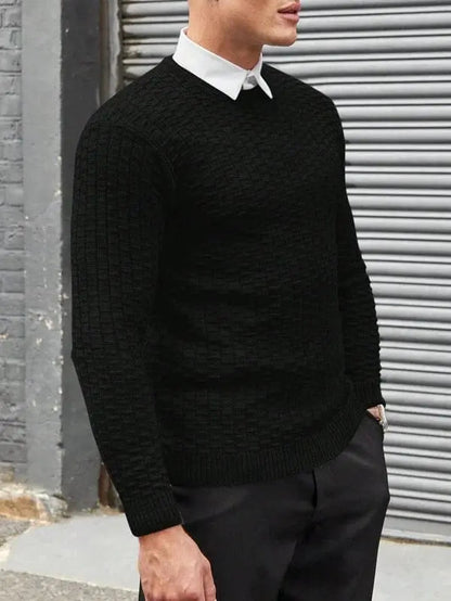 Men's Sweater Jacquard Design Modern For Casual And Formal Occasions