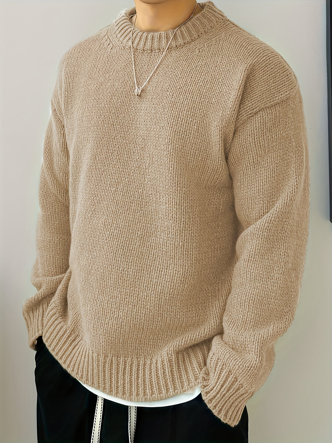 Men's Sweater Knitted Casual Style