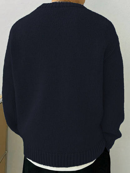 Men's Sweater Knitted Casual Style