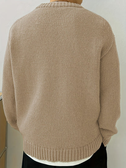 Men's Sweater Knitted Casual Style