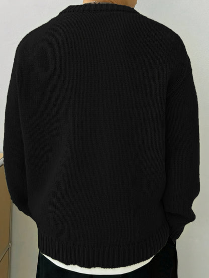 Men's Sweater Knitted Casual Style